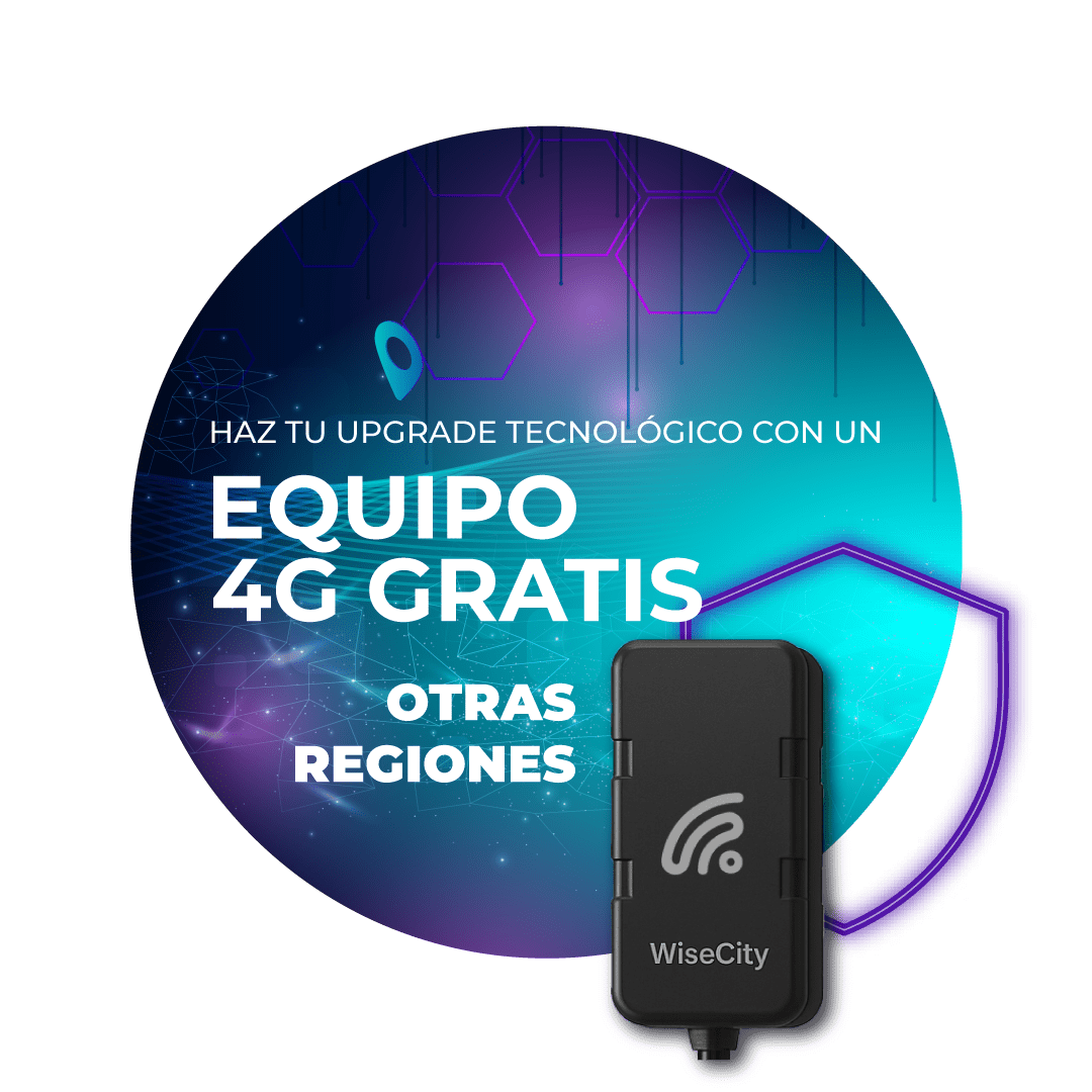 WiseCity – Nuevo GPS 4G con Plan Actual / OTRAS REGIONES - WiseCity Chile