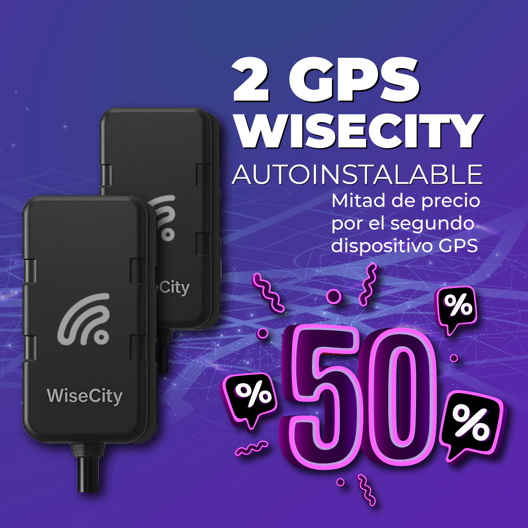 FIN DE AÑO SEGURO Pack Familiar GPS para Auto Autoinstalable WiseCity - 50% de descuento en el 2° GPS 🎄 - PLAN ANUAL - WiseCity Chile