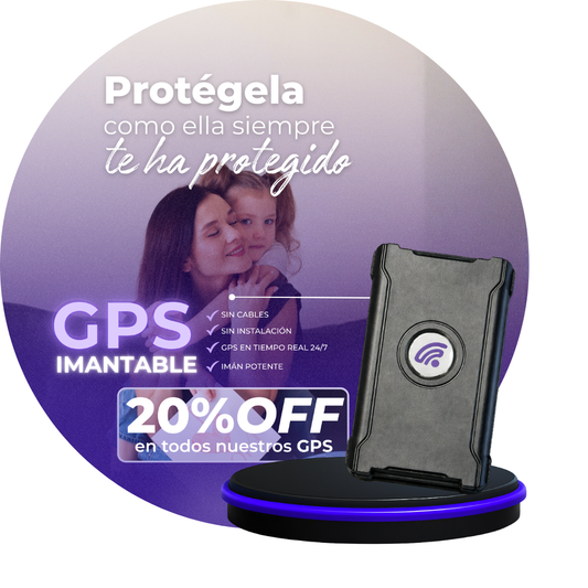 GPS WiseCity Inalámbrico | Plan Anual -20% Día de la Madre 💜
