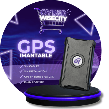 ⚡ CYBER WISECITY: GPS Portátil con Imán WiseCity | Plan Anual | 30%OFF - WiseCity Chile