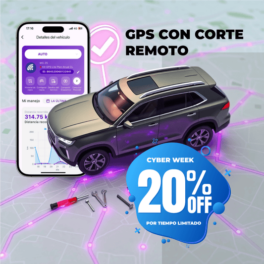 CyberDay WiseCity GPS con corte combustible 20%OFF