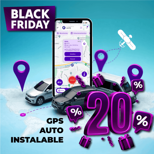 WiseCity GPS autoinstalable 20%OFF en Plan anual - Oferta Black