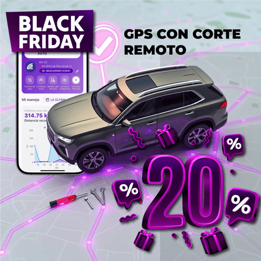 WiseCity GPS con corte combustible 20%OFF en Plan anual - Oferta Black
