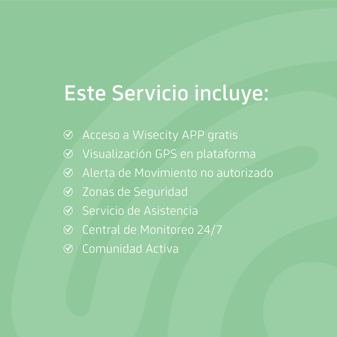 Servicio Anual GPS PRO WiseCity  - SKODA Chile